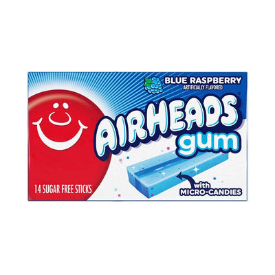 Airheads - Gum Blue Raspberry, 34g