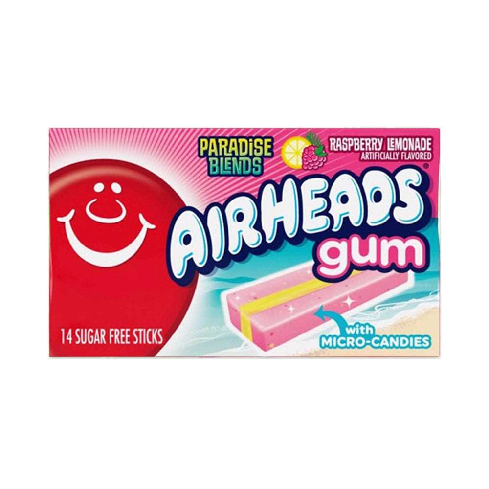 Airheads - Gum Raspberry Lemonade, 34g