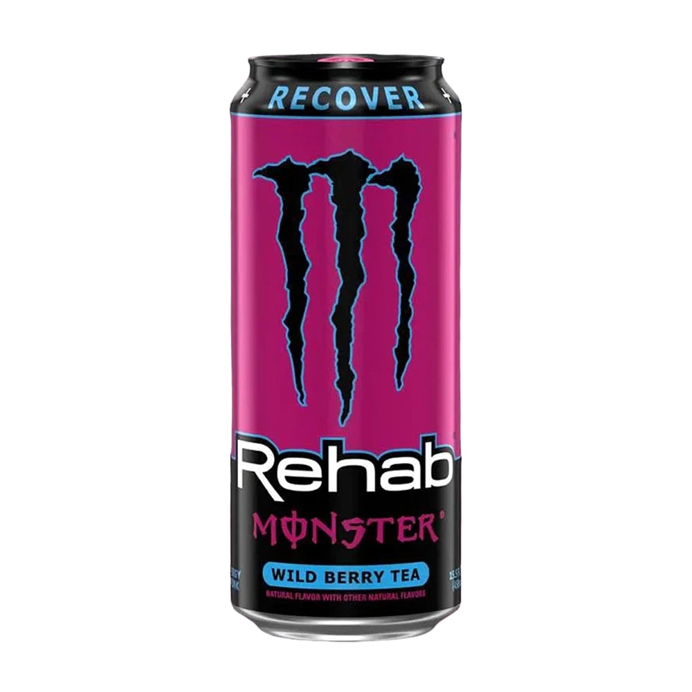 Monster Energy - Rehab Wild Berry, 458ml