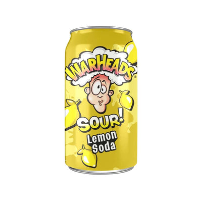 Warheads - Lemon Sour Soda, 355ml